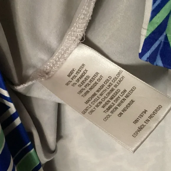 JM Collection Womens pullover V-neck Blouse beaded Size Large Adjustable - Picture 6 of 15